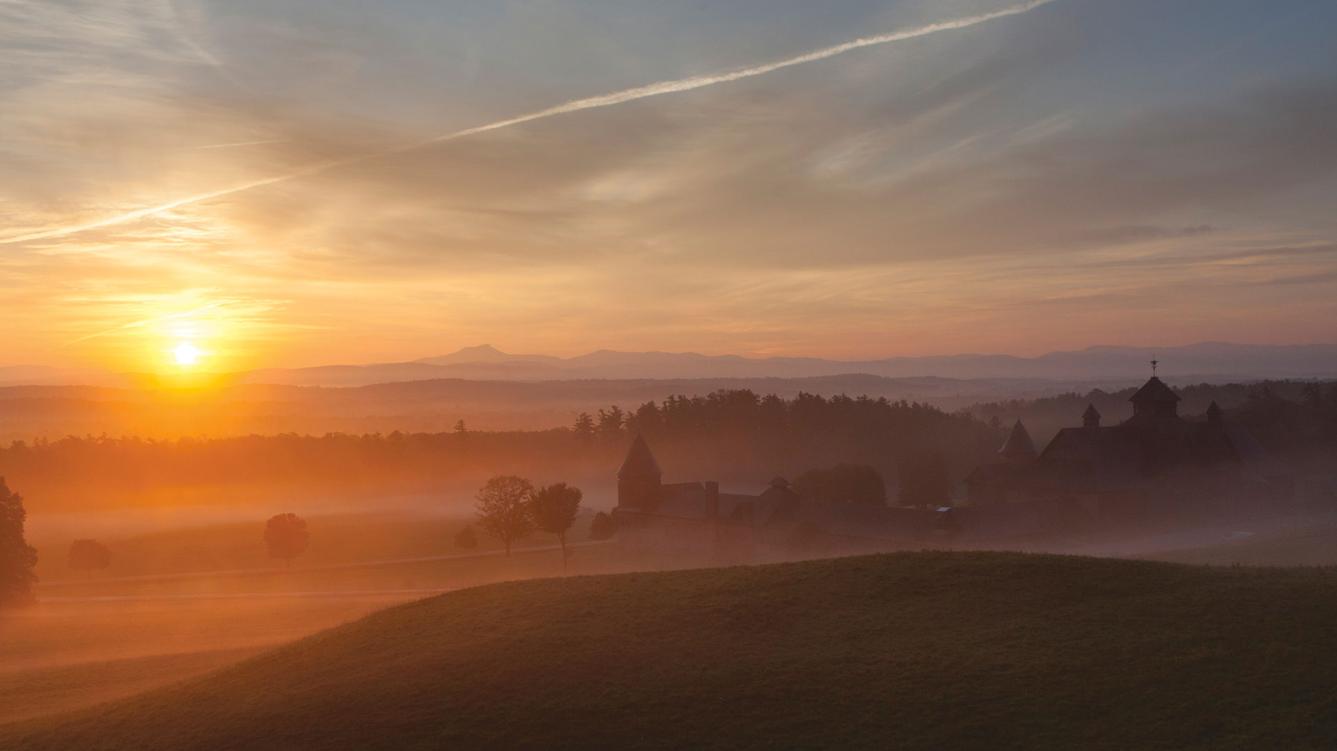 Sunrise over Shelburne